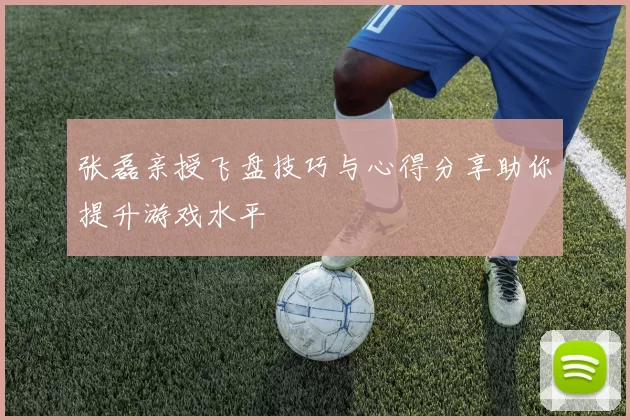 张磊亲授飞盘技巧与心得分享助你提升游戏水平